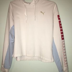 Women’s Puma cropped hoodie